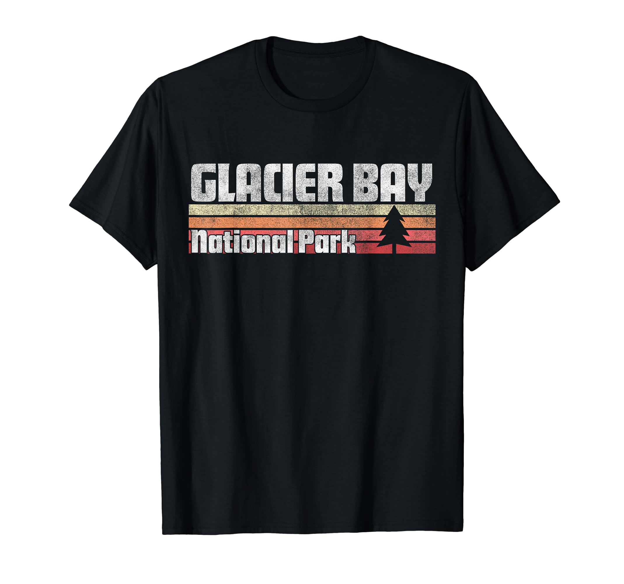 Glacier Bay National Park 70S 80S 90S T-Shirt - Novelty Apparel Unisex - T-Shirt, Sweatshirt, Hoodie