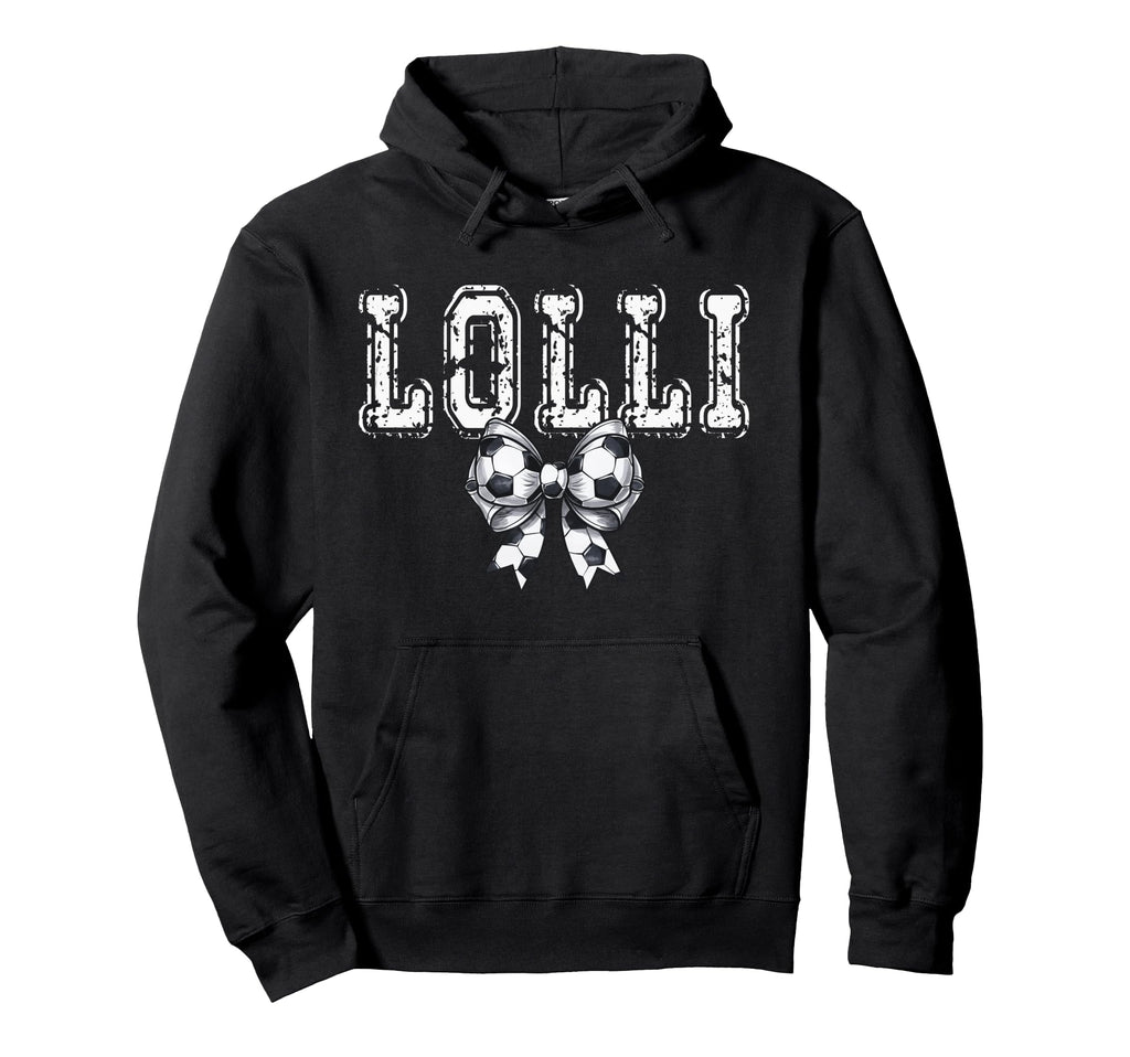 Coquette Soccer Lolli Spirit Hoodie - Aesthetic Graphic for Adults - T-Shirt, Sweatshirt, Hoodie