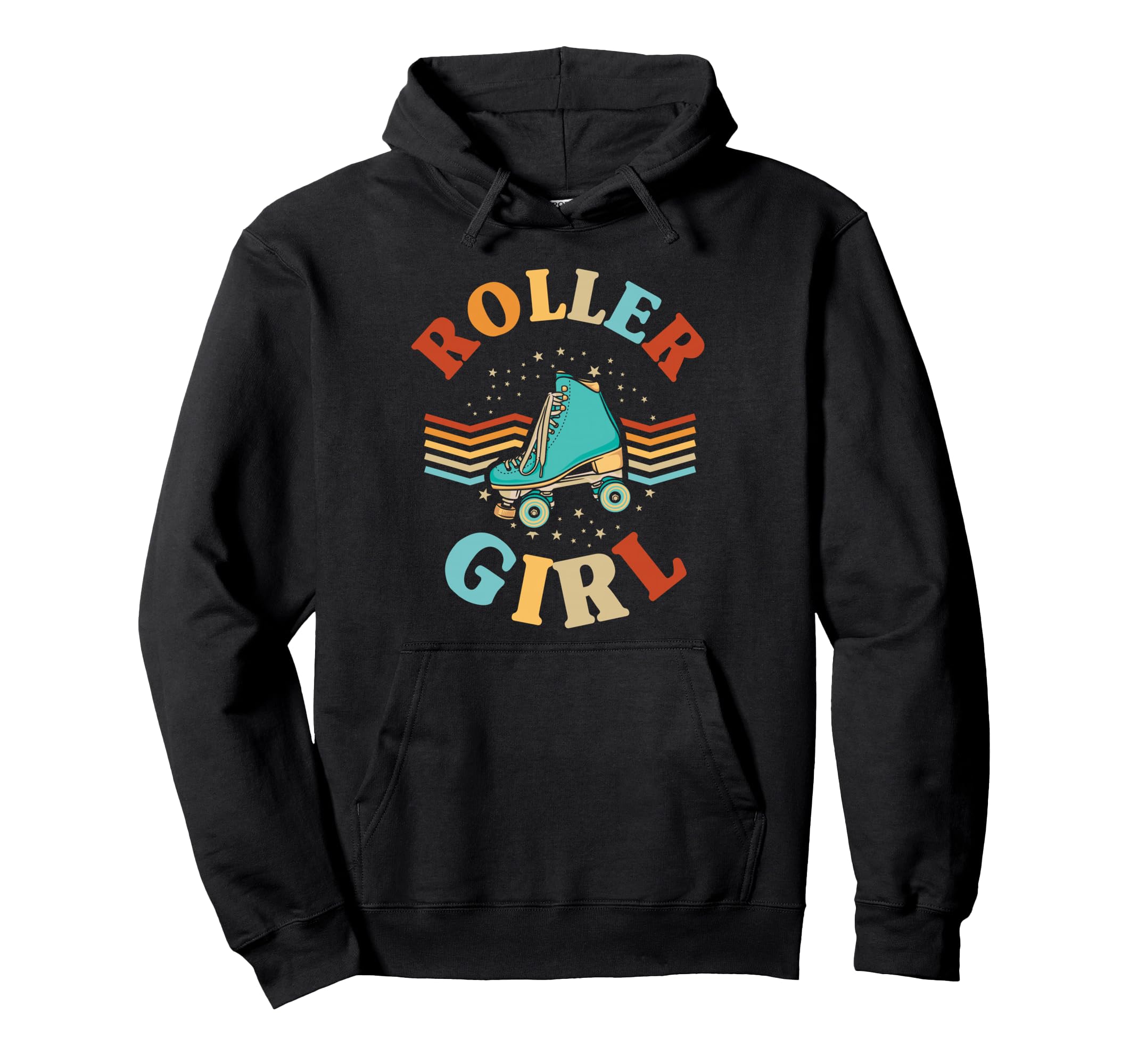 Roller Skater Skating Skates Hoodie - Casual Everyday Wear Unisex - T-Shirt, Sweatshirt, Hoodie