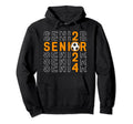 Senior Class 2024 Graduation 2024 Soccer Hoodie - Fun Novelty Design Unisex - T-Shirt, Sweatshirt, Hoodie