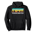 Yosemite National Park California Half Hoodie - Unique Graphic Men Women - T-Shirt, Sweatshirt, Hoodie