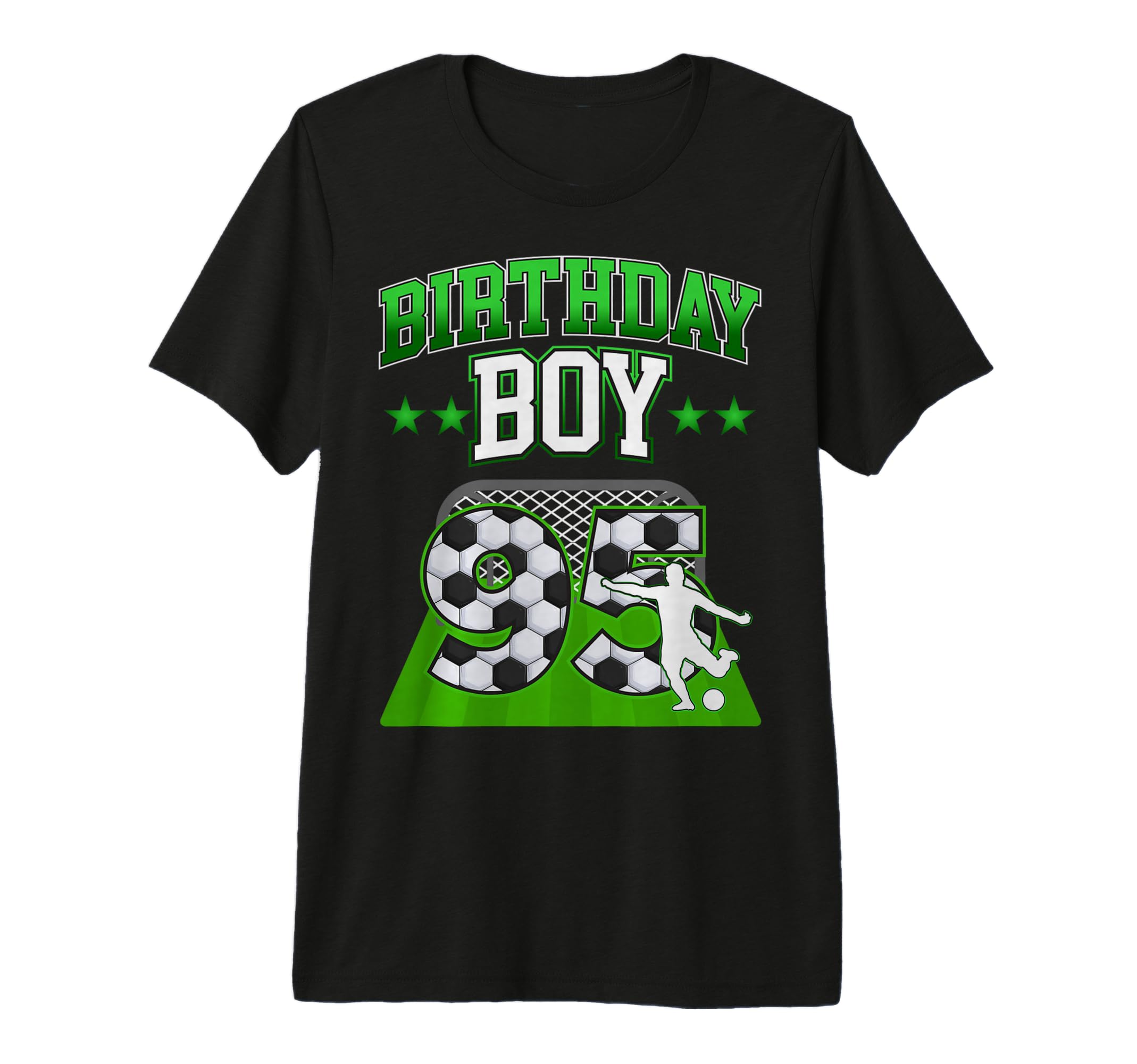 Soccer Themed Birthday Outfit 95 T-Shirt - Casual Everyday Wear Men Women - T-Shirt, Sweatshirt, Hoodie
