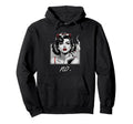 No Glam Sarcastic Smoking Pin Up Hoodie - Minimalist Print Unisex - T-Shirt, Sweatshirt, Hoodie