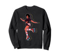 Afro Groove Roller Skate 80S 70S Disco Sweatshirt - Novelty Apparel Unisex - T-Shirt, Sweatshirt, Hoodie
