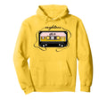Eighties Music Cassette Tape Hoodie - Custom Art Print Unisex - T-Shirt, Sweatshirt, Hoodie