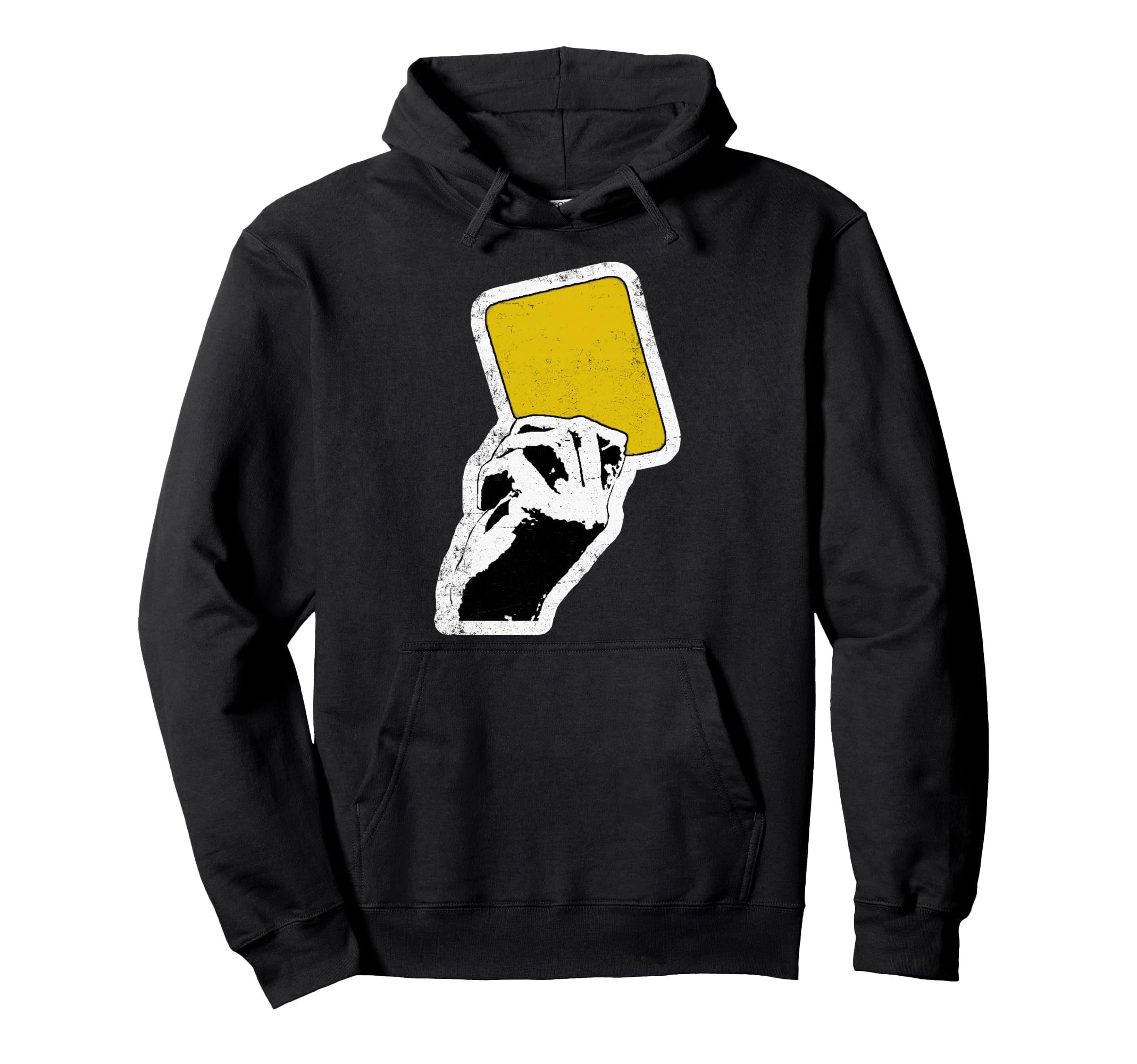 Referee Yellow Card Coach Sports Hoodie - Fun Novelty Design Unisex - T-Shirt, Sweatshirt, Hoodie