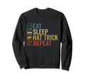 Eat Sleep Hat Trick Repeat Ice Sweatshirt - Streetwear Style Men Women - T-Shirt, Sweatshirt, Hoodie