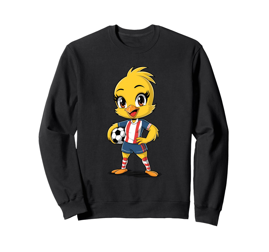 Soccer Chick Soccer Player Soccer Sweatshirt - Novelty Apparel for Adults - T-Shirt, Sweatshirt, Hoodie