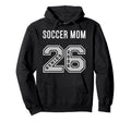Soccer Mom 2026 Senior Soccer Mom Hoodie - Aesthetic Graphic Men Women - T-Shirt, Sweatshirt, Hoodie