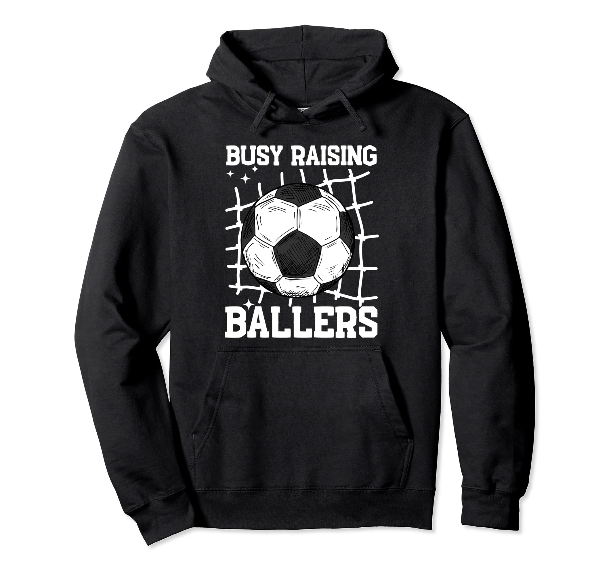 Soccer Mom Busy Raising Ballers Mothers Hoodie - Unique Graphic Men Women - T-Shirt, Sweatshirt, Hoodie