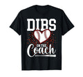 Womens Dibs Coach Coachs Wife T-Shirt - Minimalist Print for Adults - T-Shirt, Sweatshirt, Hoodie