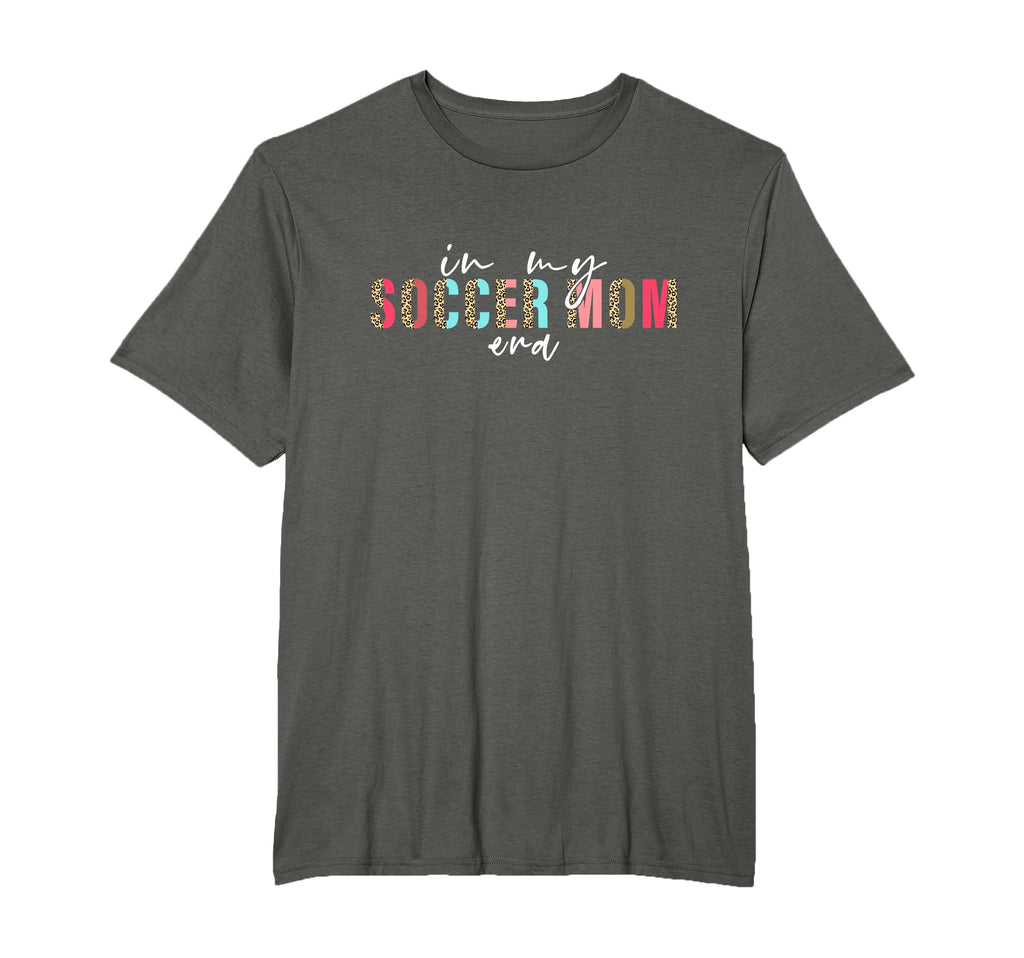 My Soccer Mom Era Leopard Funny Mom T-Shirt - Fun Novelty Design Unisex - T-Shirt, Sweatshirt, Hoodie