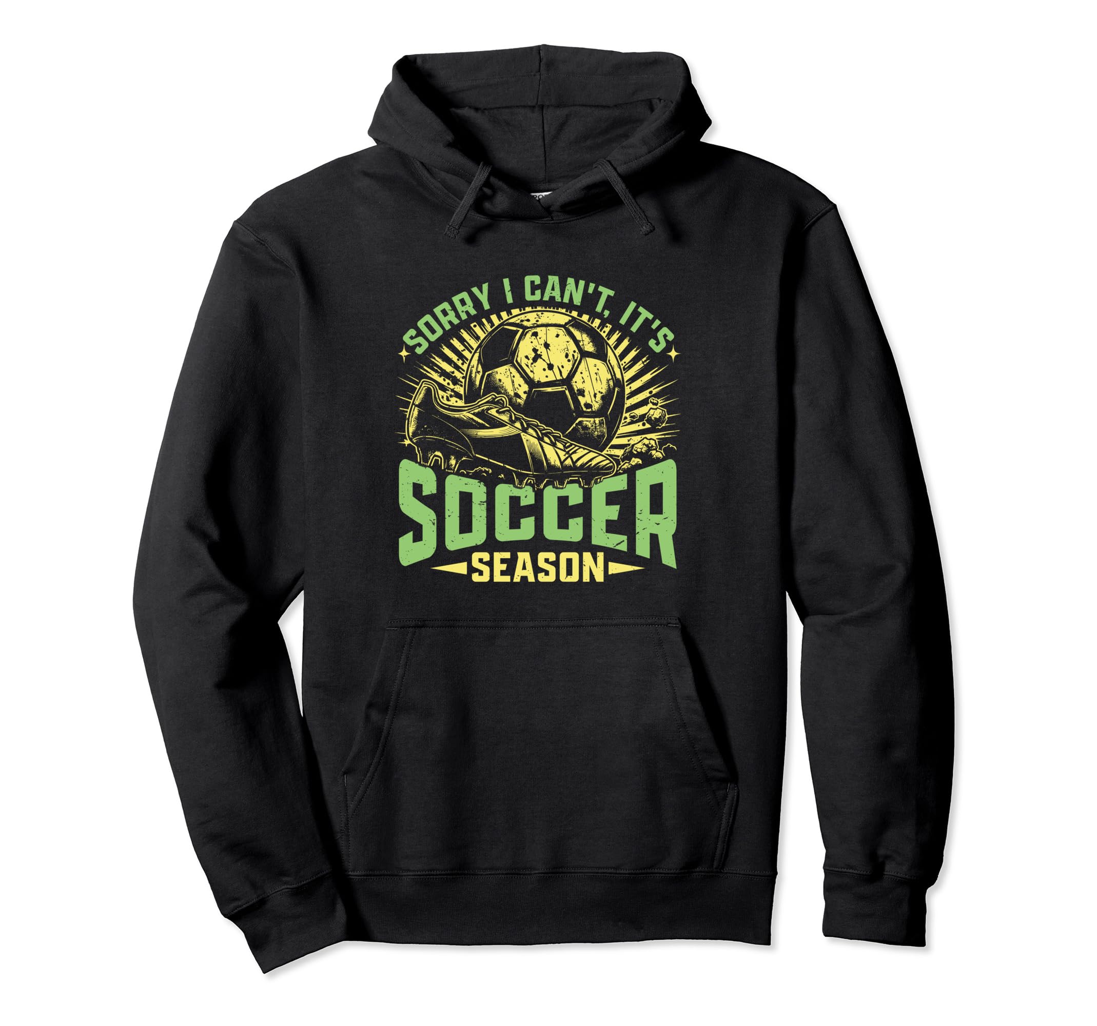 Funny Sport Soccer Player Soccer Hoodie - Graphic Print for Adults - T-Shirt, Sweatshirt, Hoodie