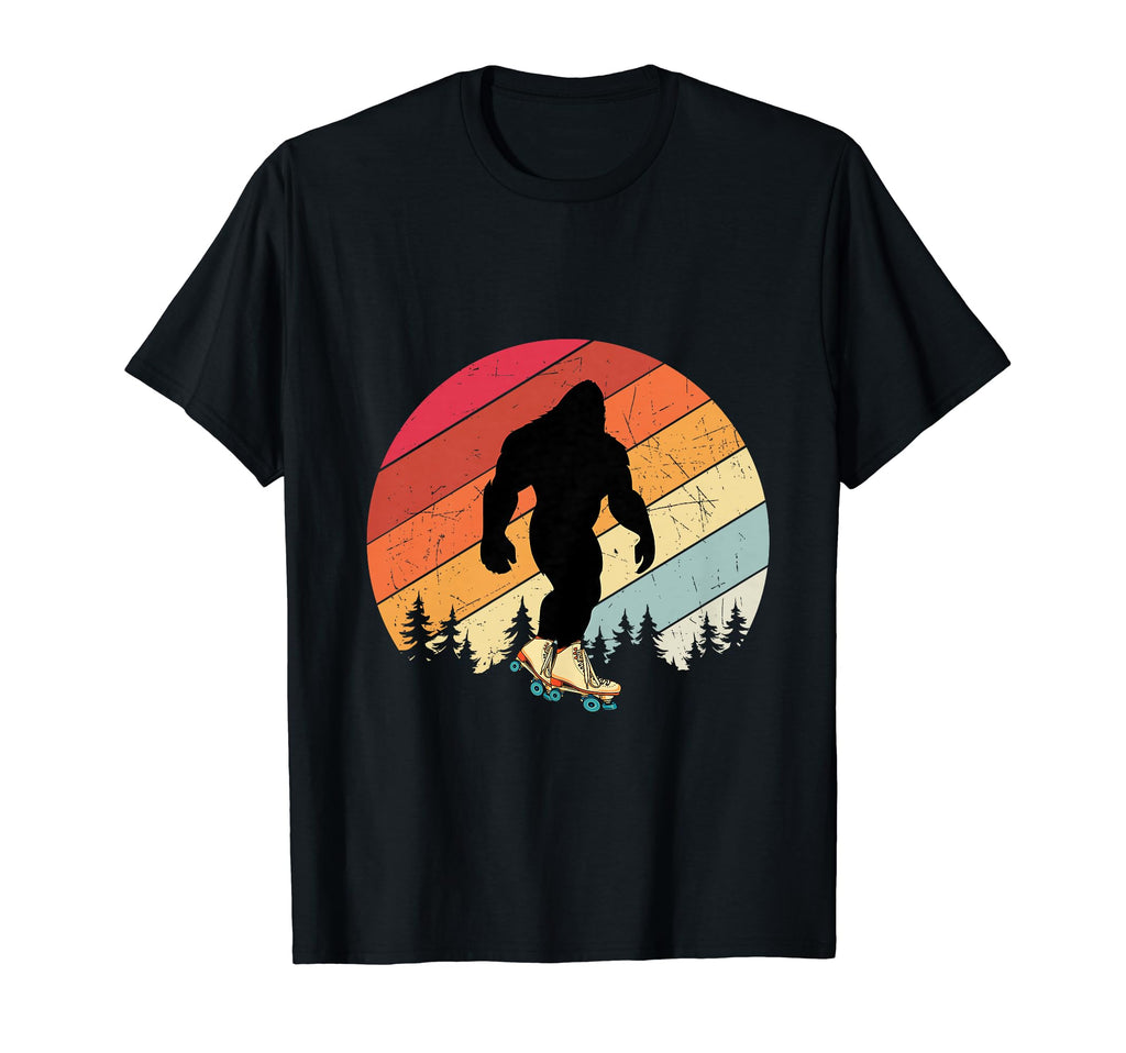 Bigfoot Roller Skates Fun Skating T-Shirt - Unique Graphic for Adults - T-Shirt, Sweatshirt, Hoodie