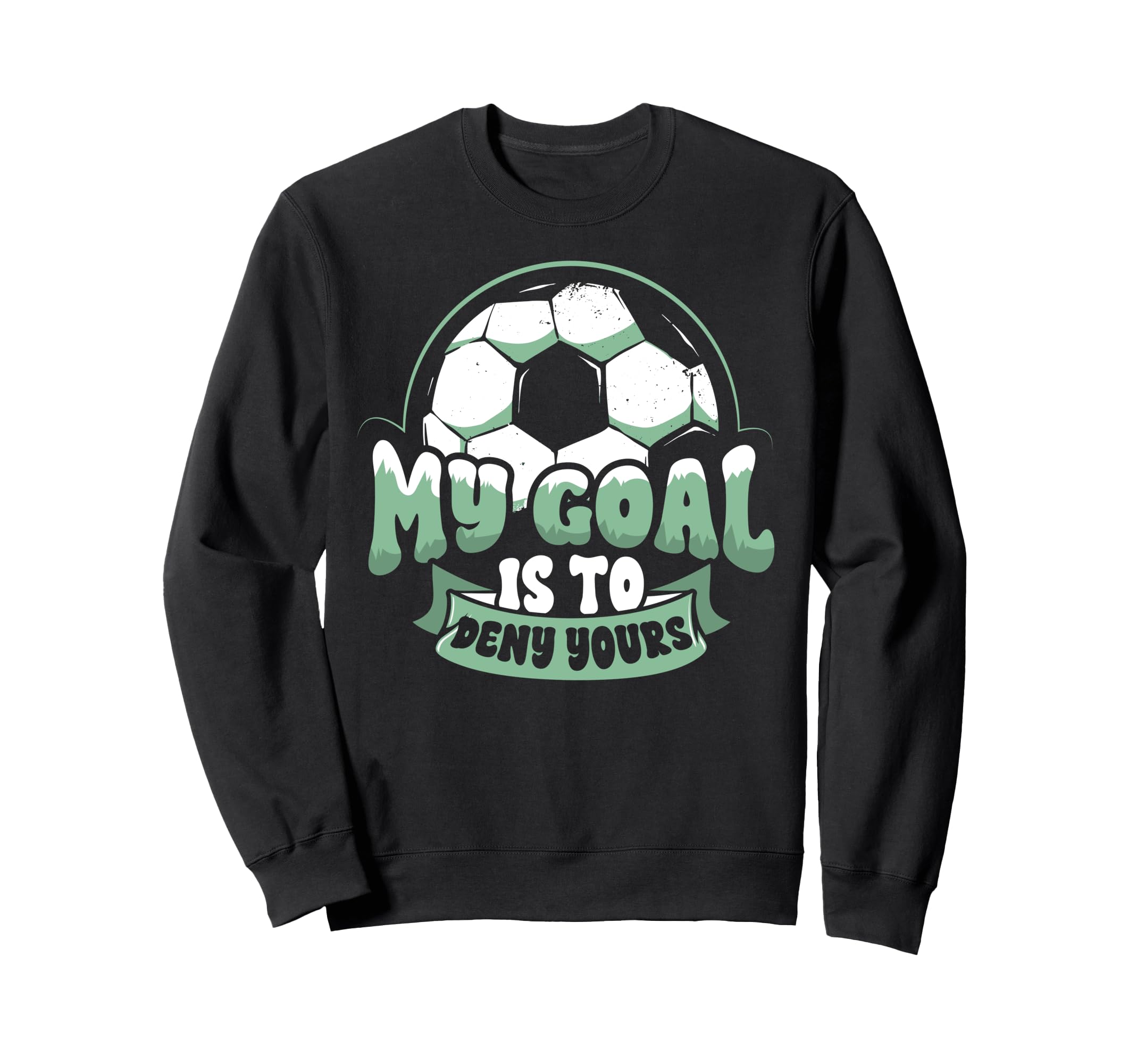 Soccer Player Goalie Goalkeeper Sweatshirt - Minimalist Print for Adults - T-Shirt, Sweatshirt, Hoodie