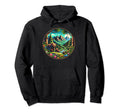 Great Smoky Mountains Hiking Mens Trail Hoodie - Streetwear Style Unisex - T-Shirt, Sweatshirt, Hoodie