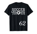 Soccer Mom Jersey Number 62 Favorite T-Shirt - Trendy Graphic for Adults - T-Shirt, Sweatshirt, Hoodie