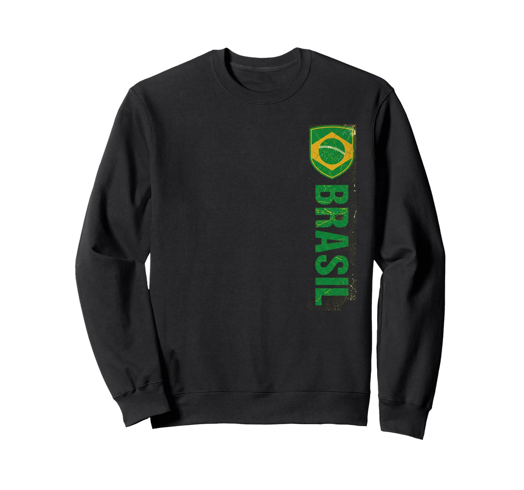 Brazil Gift Flag Brazilian Sweatshirt - Casual Everyday Wear for Adults - T-Shirt, Sweatshirt, Hoodie