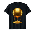 Soccer Dripping Drip Gold Sport Player T-Shirt - Aesthetic Graphic Unisex - T-Shirt, Sweatshirt, Hoodie