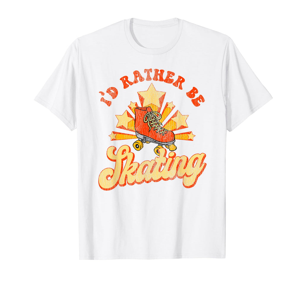 Roller Skating Skate 1970S T-Shirt - Aesthetic Graphic Unisex - T-Shirt, Sweatshirt, Hoodie