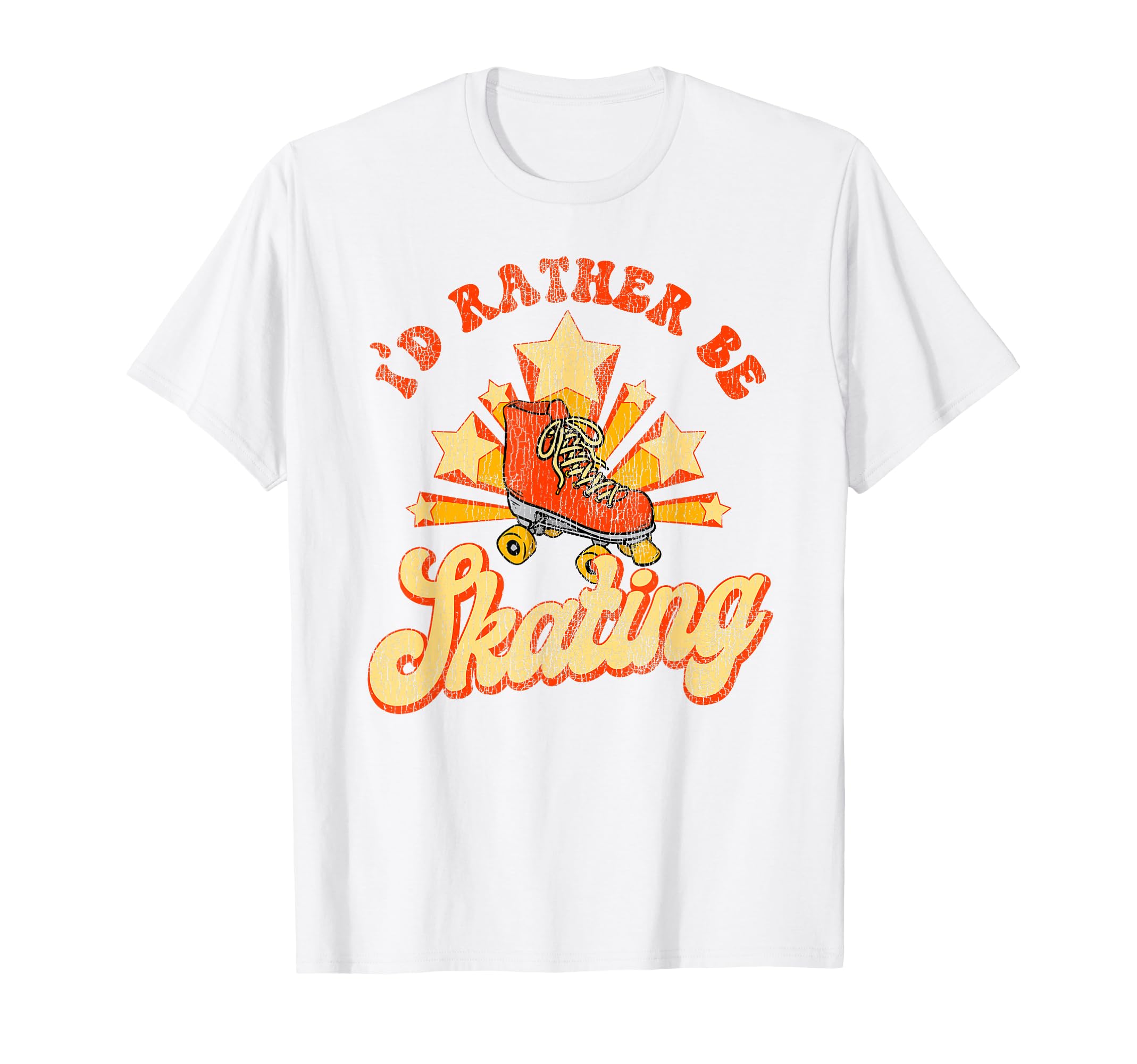 Roller Skating Skate 1970S T-Shirt - Aesthetic Graphic Unisex - T-Shirt, Sweatshirt, Hoodie