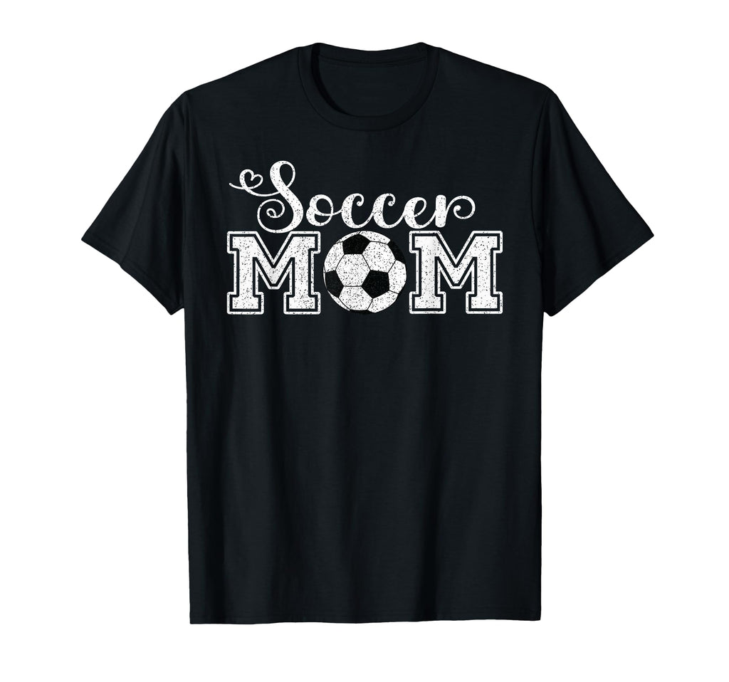 Soccer Mom Soccer Mama Checkered T-Shirt - Trendy Graphic for Adults - T-Shirt, Sweatshirt, Hoodie