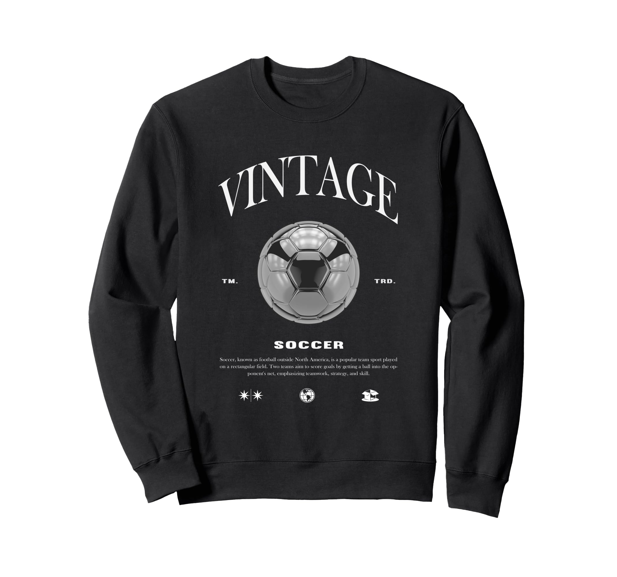 Soccer Sweatshirt - Fun Novelty Design Men Women - T-Shirt, Sweatshirt, Hoodie