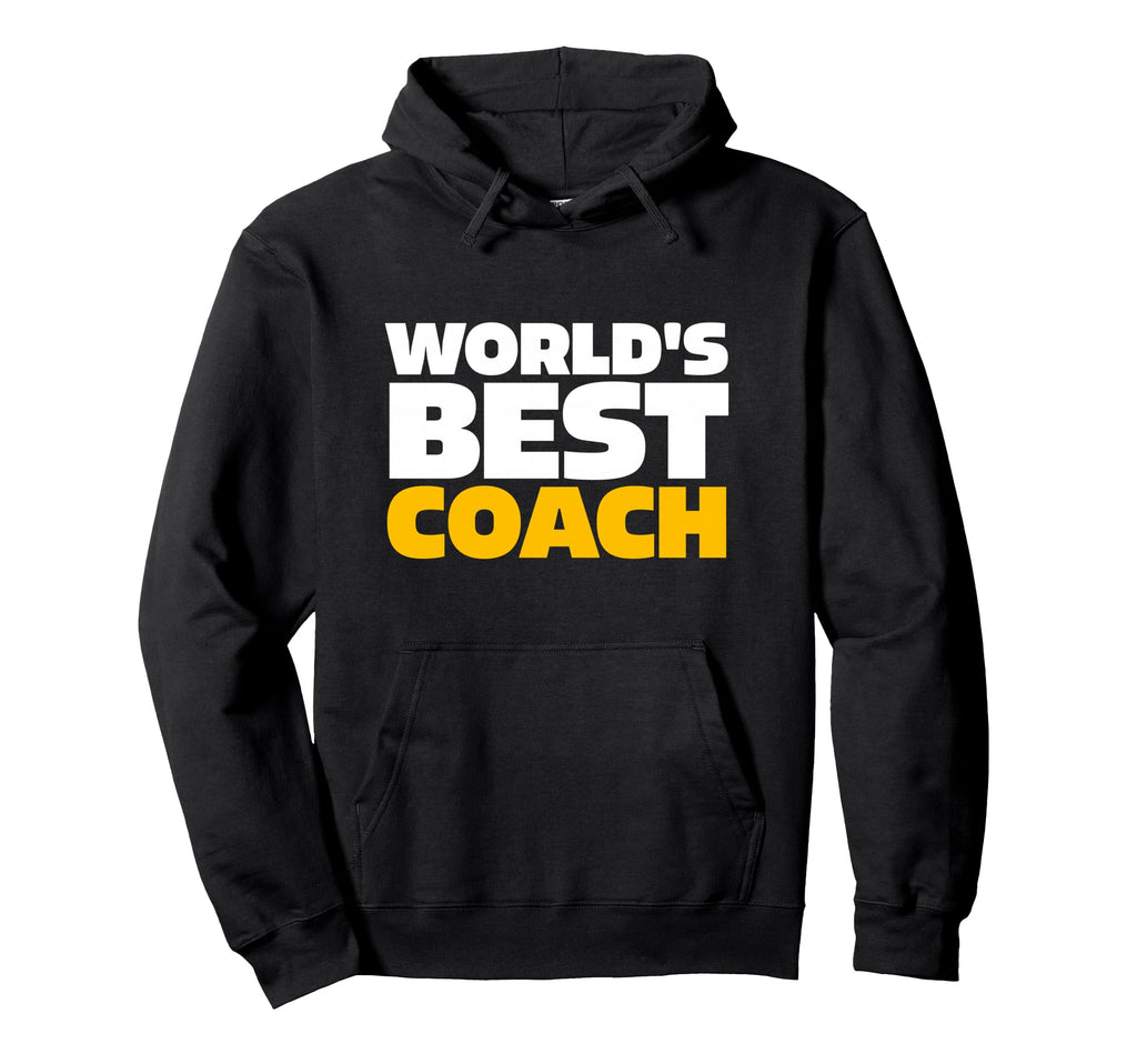 Worlds Best Coach Hoodie - Aesthetic Graphic Men Women - T-Shirt, Sweatshirt, Hoodie