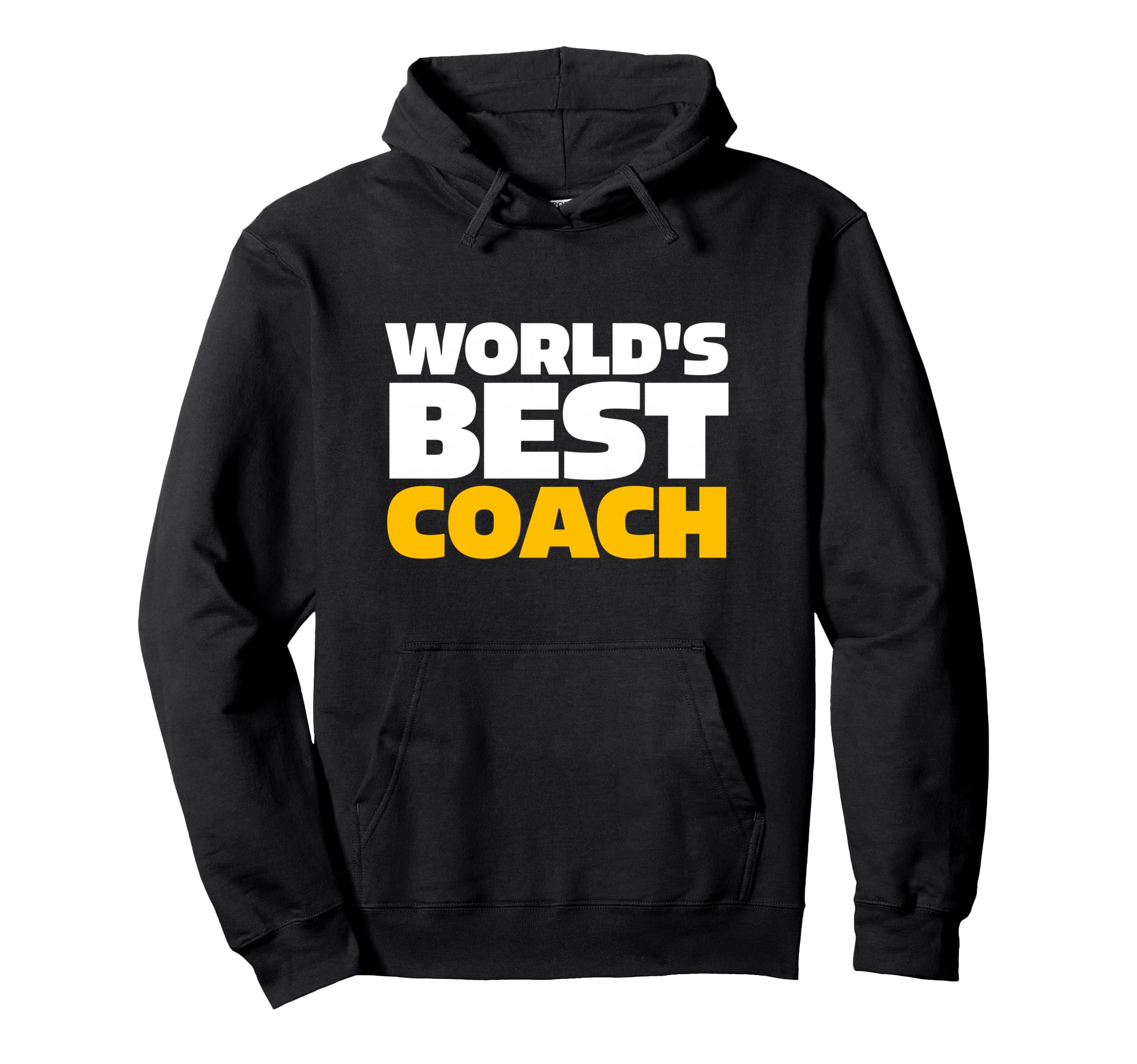 Worlds Best Coach Hoodie - Aesthetic Graphic Men Women - T-Shirt, Sweatshirt, Hoodie