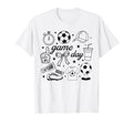 Preppy Game Day Soccer Mom Streetwear T-Shirt - Graphic Print Unisex - T-Shirt, Sweatshirt, Hoodie
