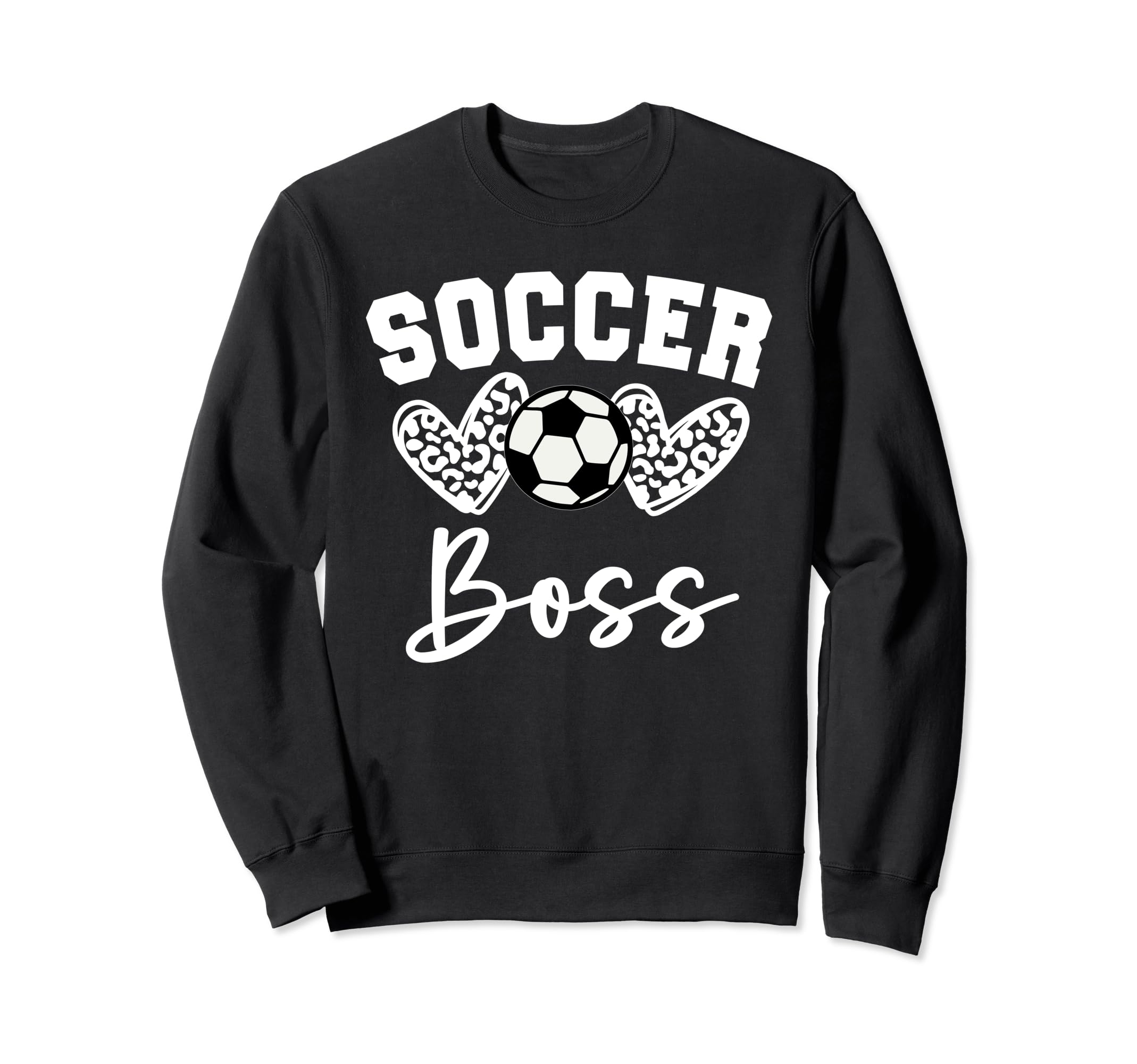 Soccer Boss Matching Family Soccer Sweatshirt - Aesthetic Graphic Men Women - T-Shirt, Sweatshirt, Hoodie