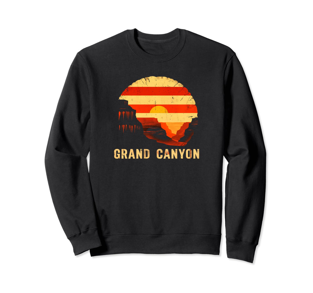 Grand Canyon Souvenir Arizona Sweatshirt - Aesthetic Graphic for Adults - T-Shirt, Sweatshirt, Hoodie