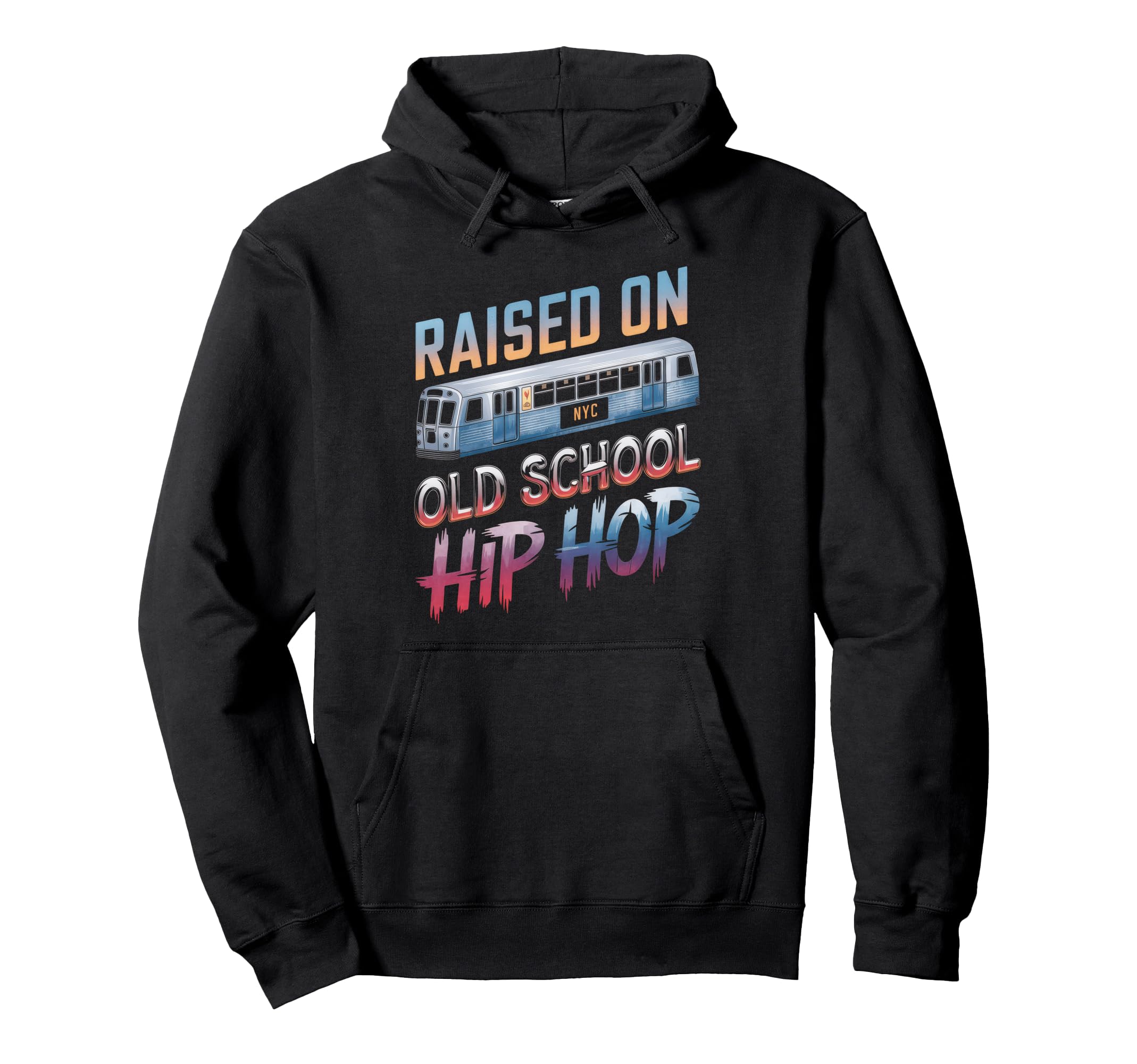 Raised Old School Hip Hop Cassette Hoodie - Custom Art Print Men Women - T-Shirt, Sweatshirt, Hoodie