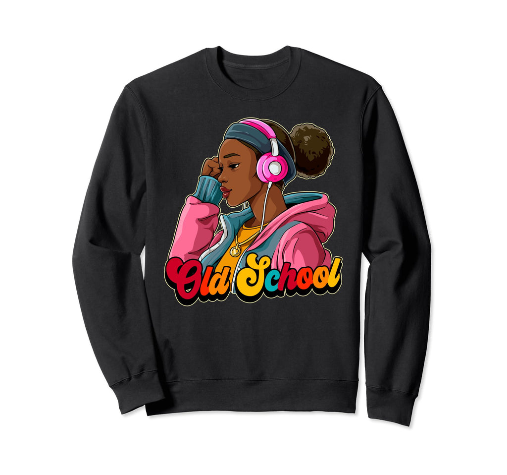 Old School Hip Hop Sweatshirt - Trendy Graphic for Adults - T-Shirt, Sweatshirt, Hoodie