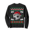 Santa Soccer Ugly Soccer Funny Sweatshirt - Custom Art Print for Adults - T-Shirt, Sweatshirt, Hoodie
