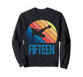 15Th Birthday Soccer 15 Years Old Sweatshirt - Trendy Graphic Men Women - T-Shirt, Sweatshirt, Hoodie