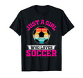 Soccer Just Who Loves T-Shirt - Novelty Apparel for Adults - T-Shirt, Sweatshirt, Hoodie