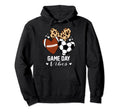 Game Day Vibes Funny Soccer Football Hoodie - Casual Everyday Wear Unisex - T-Shirt, Sweatshirt, Hoodie