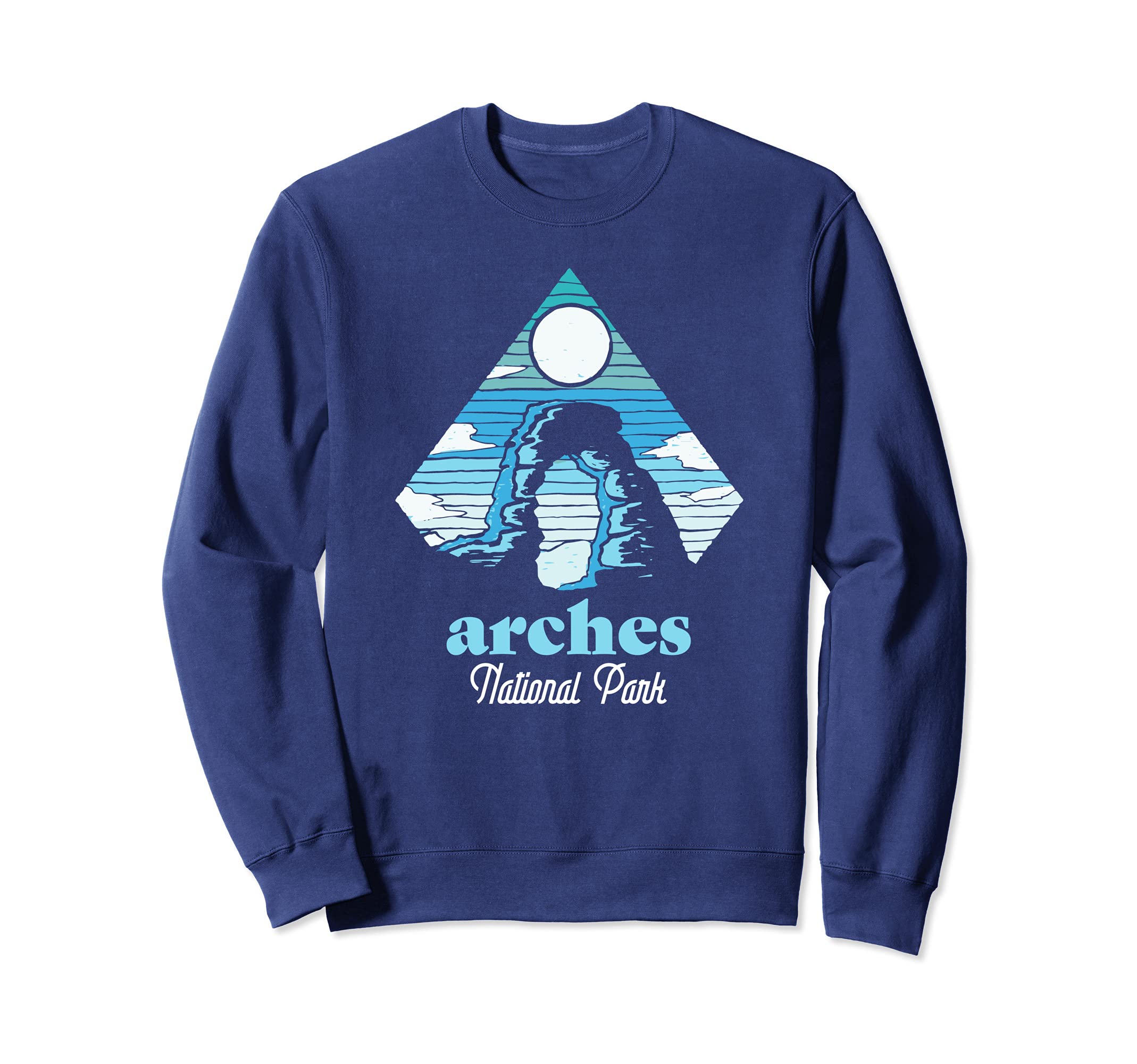 Arches National Park Artistic Sweatshirt - Unique Graphic for Adults - T-Shirt, Sweatshirt, Hoodie