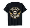 Soccer Legend Football Champion Badge T-Shirt - Trendy Graphic Unisex - T-Shirt, Sweatshirt, Hoodie