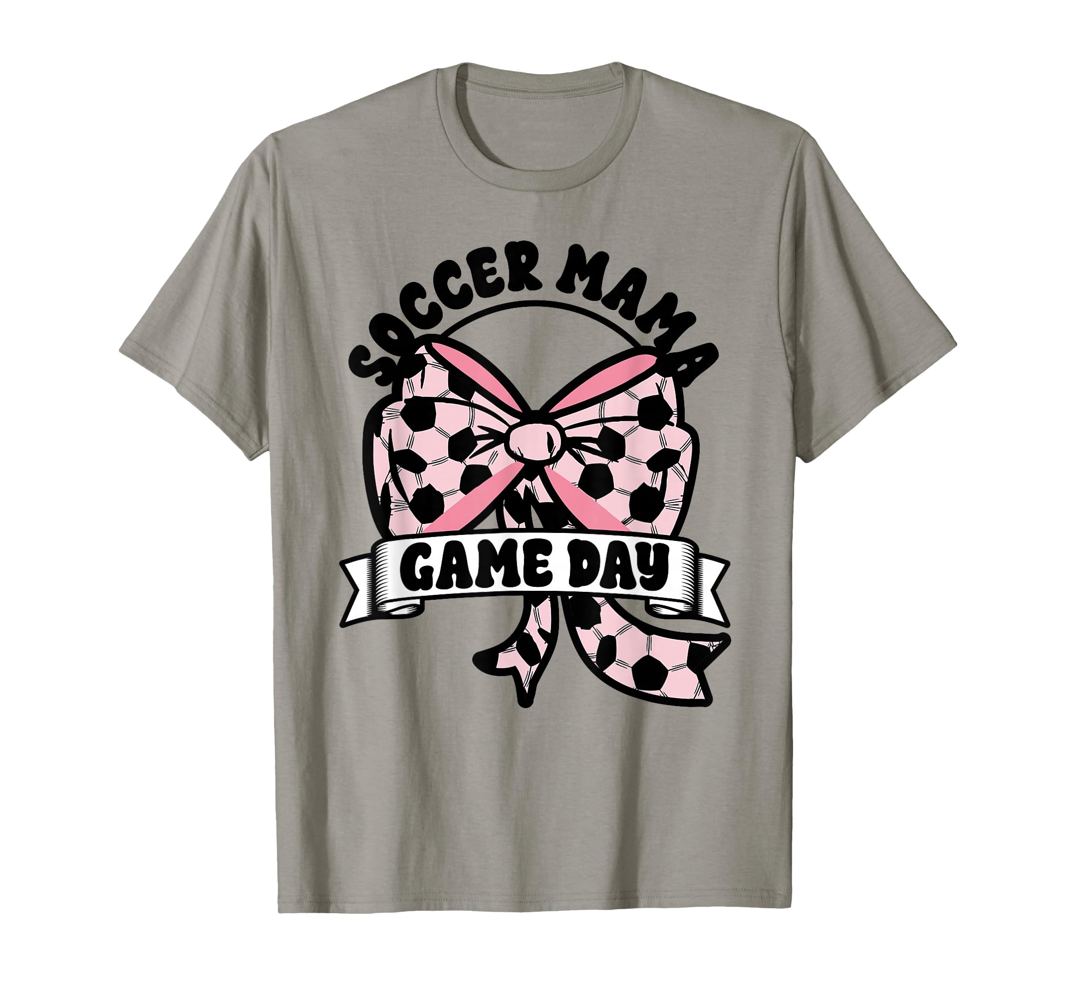 Soccer Mama Coquette Bow Game Day T-Shirt - Aesthetic Graphic Men Women - T-Shirt, Sweatshirt, Hoodie