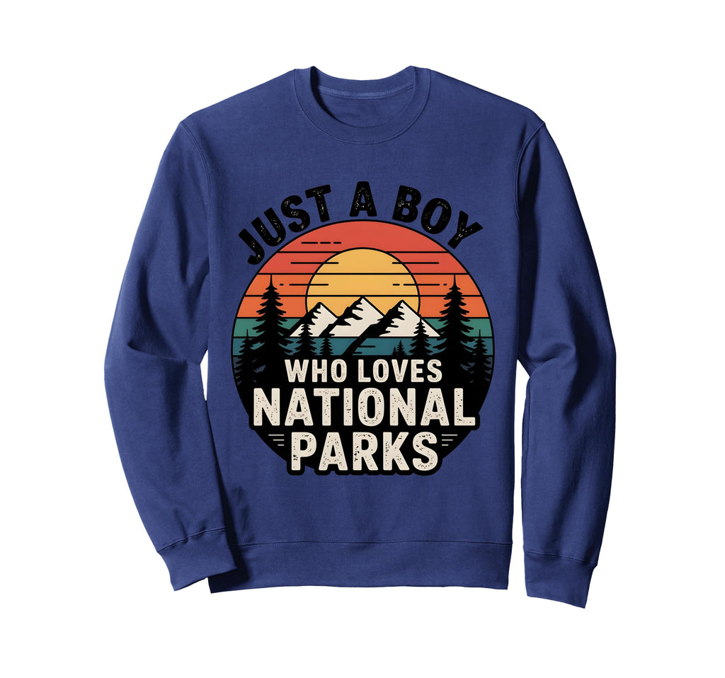 Just Who Loves National Parks Nature Sweatshirt - Fun Novelty Design Unisex - T-Shirt, Sweatshirt, Hoodie