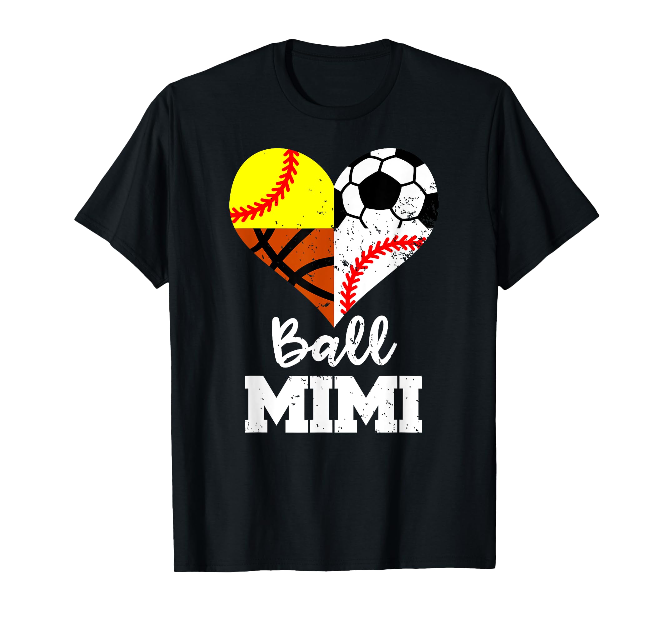 Ball Mimi Soccer Baseball Softball T-Shirt - Aesthetic Graphic Men Women - T-Shirt, Sweatshirt, Hoodie