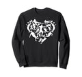 Soccer Heart Soccer Player Heart Sweatshirt - Fun Novelty Design Men Women - T-Shirt, Sweatshirt, Hoodie