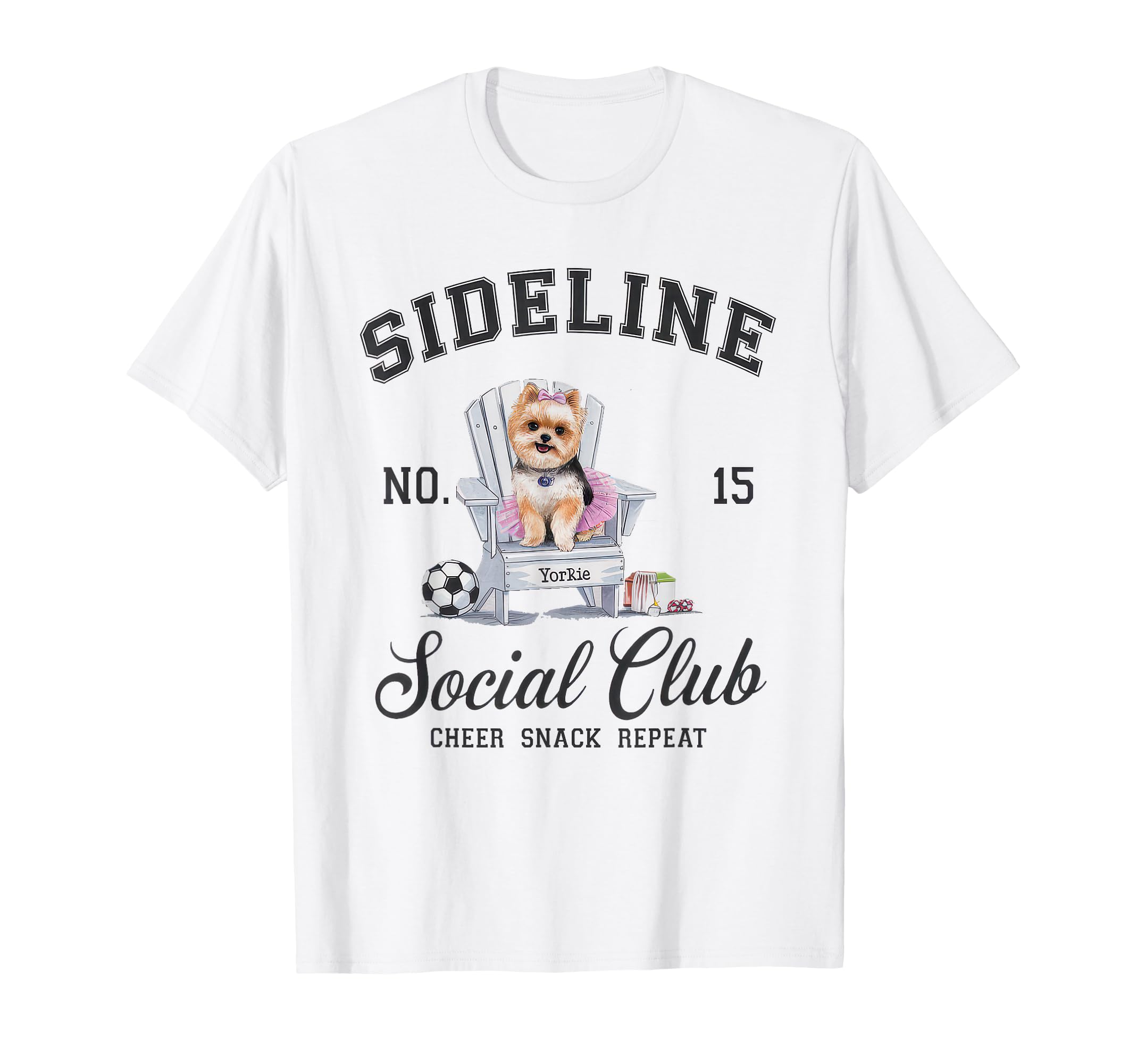 Sideline Social Club Soccer Mom Game Day T-Shirt - Custom Art Print Unisex - T-Shirt, Sweatshirt, Hoodie
