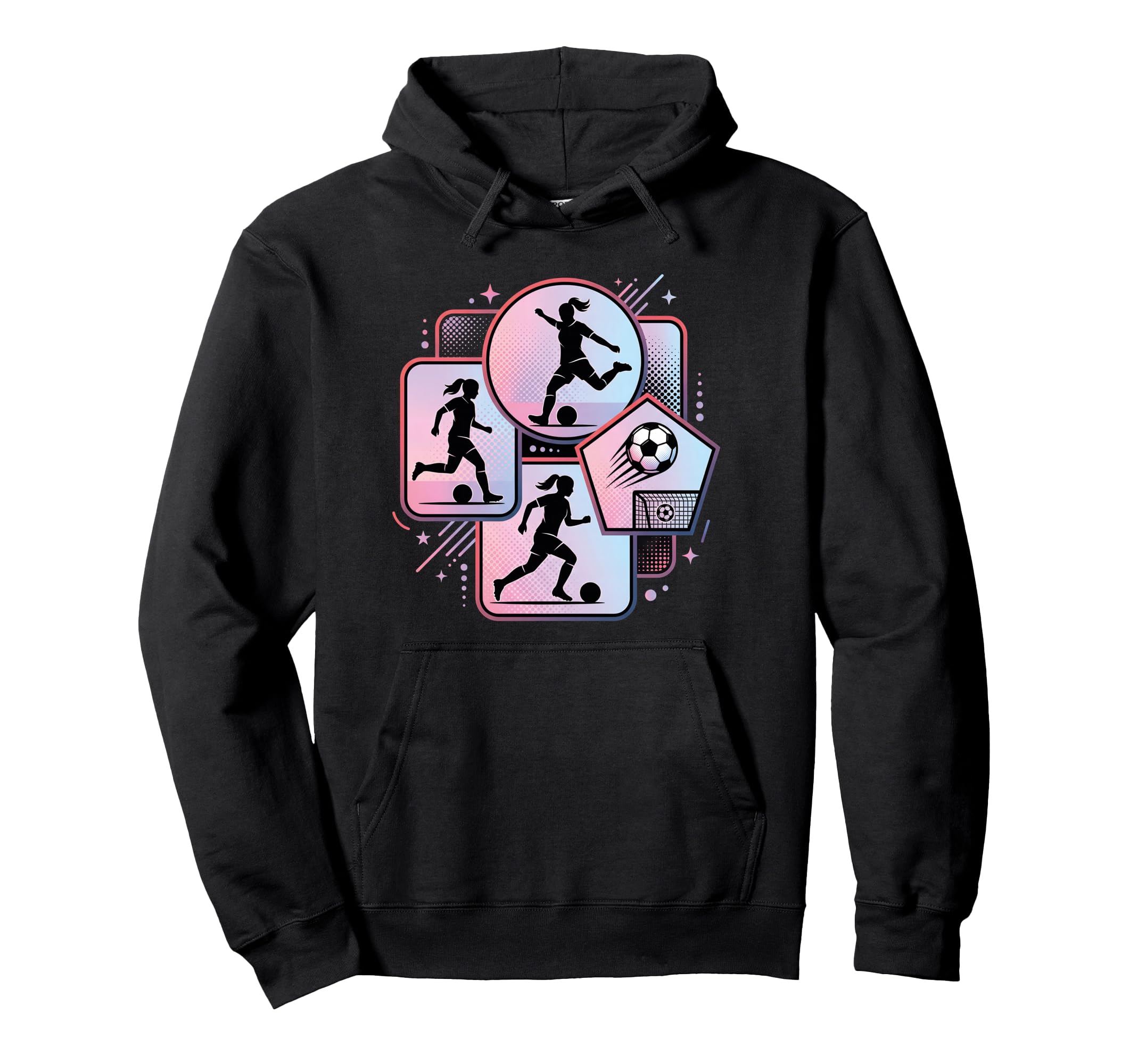 Soccer Player Football Player Sports Hoodie - Streetwear Style Unisex - T-Shirt, Sweatshirt, Hoodie