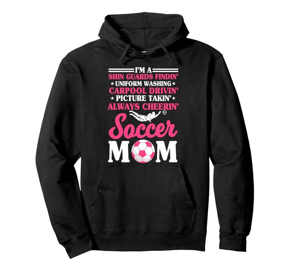 Shin Guard Supportive Cheering Soccer Hoodie - Casual Everyday Wear Unisex - T-Shirt, Sweatshirt, Hoodie