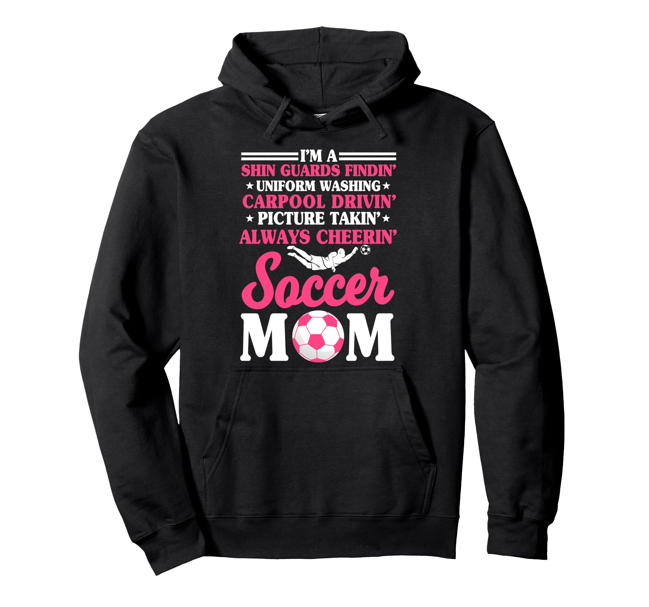 Shin Guard Supportive Cheering Soccer Hoodie - Casual Everyday Wear Unisex - T-Shirt, Sweatshirt, Hoodie