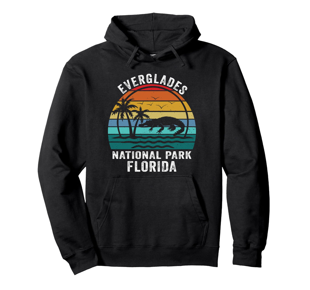 Everglades National Park Alligators Hoodie - Unique Graphic Unisex - T-Shirt, Sweatshirt, Hoodie