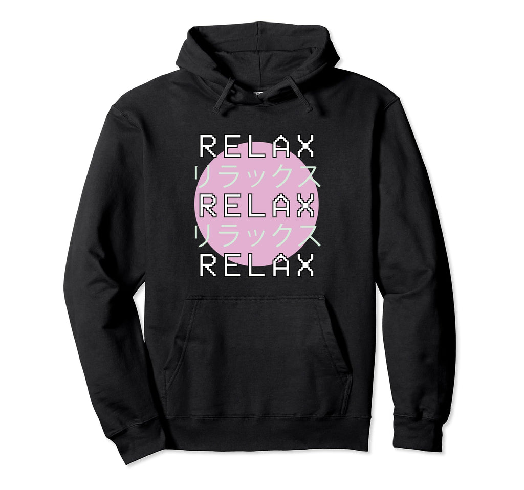 Vaporwave Aesthetic 80S Art Hoodie - Fun Novelty Design for Adults - T-Shirt, Sweatshirt, Hoodie